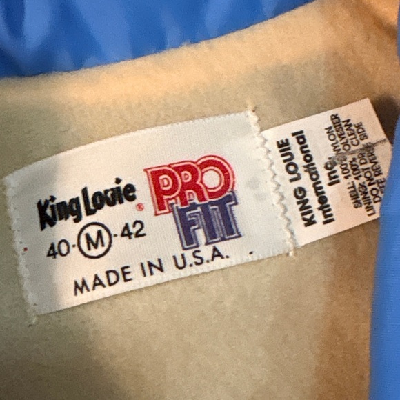 Vintage 80s King Louie Lined Windbreaker Jacket - Picture 2 of 6